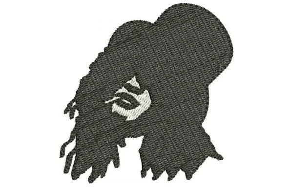 Face Guns Roses, tam.7x6cm